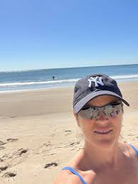 Enjoying the beach in Ocean City MD