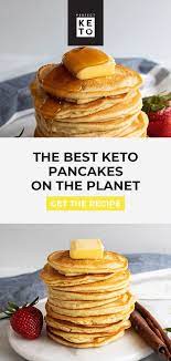 The Best Keto Pancakes On The Planet Perfect Keto Recipe Best Keto Pancakes Keto Pancakes Food