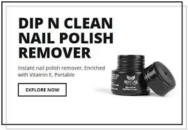milan dip n clean nail polish remover