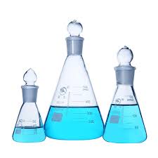 Did you take a good photo of this peak? Pembekal Dan Pengilang Kaca Erlenmeyer Flask With Ground Glass Stopper Hema