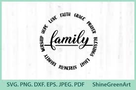 Download Christmas Family Faith Love Hope Graphic By Shinegreenart Creative Fabrica SVG Cut Files