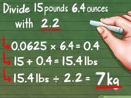 We conclude that 8 pounds is equivalent to 128 ounces: How To Convert Kilograms To Pounds 8 Steps With Pictures