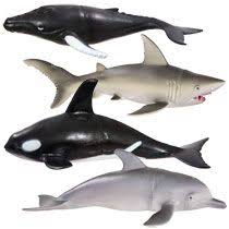 Endangered marine animals, threatened with extinction, are losing their battle against plastic in the united states. Bulk Plastic Sea Creatures 6 At Dollartree Com Sea Creatures Creatures Animals