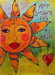 Sunshine Sun Art Art Celestial Art