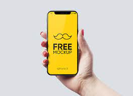 Download Free Iphone X In Female Hand Photo Mockup Psd Good Mockups