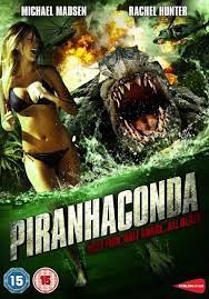 Piranhaconda 2012 5 Out Of 10 Hunter Movie Full Movies Horror Movie Posters