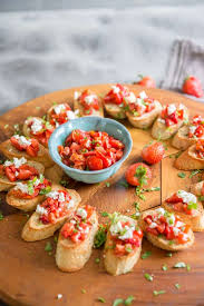 Do you have a fab recipe? Strawberry Tomato Bruschetta