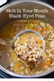 Instant Pot Black Eyed Peas Recipe Recipe Black Eyed Peas Recipe Crock Pot Pea Recipes Instant Pot Dinner Recipes