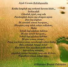 Koleksi kata kata bijak motivasi dan semangat hidup, kata mutiara hikmah, serta kata kata indah tentang kehidupan cinta. Kata Kata Syair Kehidupan Katapos