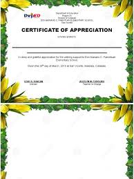 Download now for free certificate of recognition in ms word format. Certificate For Parents