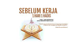 Selecting the correct version will make the 1 hari 1 hadis app work better, faster, use less battery power. Rutin Harian 3 1 Hari 1 Hadis Sebelum Kerja Youtube