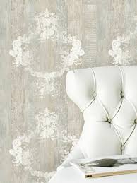 Neo Barock In Weiss Und Kalkweiss Ornamente Auf Der Wand Barock Tapete Design Tapeten Tapete Grau Weiss