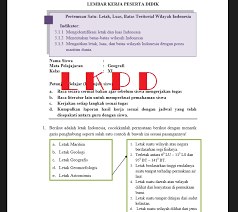 Check spelling or type a new query. Lkpd Lembar Kerja Peserta Didik Geografi Kelas X Xi Dan Xii Kurikulum 2013 Pembelajar Geografi