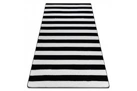 Teppich kurzflor grau schwarz weiß gestreift designer wohnzimmer rechteckig neu. Teppiche Teppichboden Teppichen Mobeln Fusabtreter Laufer Teppichlaufer