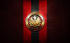 Download wallpapers german football team, 4k, emblem, uefa, europe, football, asphalt texture, soccer, germany, european national football teams, germany national football team for desktop free. Download Wallpapers Eintracht Frankfurt Golden Logo Bundesliga Red Metal Background Football Eintracht Frankfurt Fc German Football Club Eintracht Frankfurt Logo Soccer Germany For Desktop Free Pictures For Desktop Free