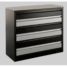 Bon pour les téléviseurs grand écran muraux et sur table surface ultra brillante uv. Meuble Metallique 6 Tiroirs A Amenager A La Carte