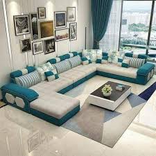 Design for large open living space. Modern U Shaped Sofa Set Rs 65000 Unit Mbn Furniture Id 21372268897