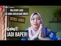 Support artist dengan membeli lagu asli. Nyanyi Balasan Lagu Oi Adek Berjilbab Ungu Versi Jawa Malah Baper Youtube