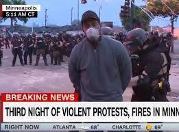 Cable news network is at&t's warner media station owned through its division turner broadcasting system and operates watch cnn live stream on newslive.com without any delay. Cnn Journalist Arrested Live On Air While Covering Rioting Over Death Of George Floyd
