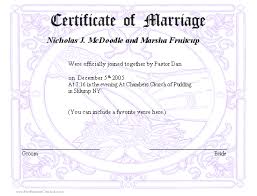 Fake birth certificates are also used to commit a variety of crimes, such as illegally immigrating to the united states. Certificate Of Marriage Fake