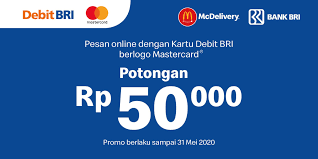 We did not find results for: Mcdonald S Indonesia Diskon Rp 50 Ribu Dengan Kartu Debit Bri Berlogo Mastercard
