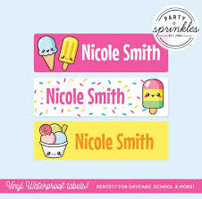 Our dishwasher labels are laminated so the labels won't fade or crack. Girl Daycare Labels For Baby Bottles Sippy Cups Personalized Name Labels Dishwasher Safe Labels School Labels Kids Name Ice Cream By Party Sprinkles Catch My Party