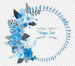 Untuk merawat bunga yang tertera pada gambar di bawah ini tergolong gampang. Biru Dan Abu Abu Floral Vintage Card Undangan Pernikahan Kartu Ucapan Bunga Thanksgiving Blue Garland Biru Teks Png Pngegg