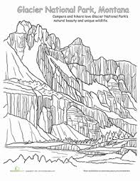 Snow that is compacted by overlying layers turns glaciers worksheet. Glacier National Park Worksheet Education Com