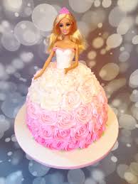 Pink Ombre Barbie Cake By Amy Hart Barbie Birthday Cake Barbie Cake Doll Birthday Cake