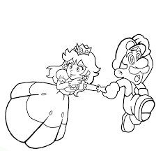 Plus, it's an easy way to celebrate each season or special holidays. Mario Luigi Peach Daisy Bowser Toad Picture Coloring Page Coloring Home
