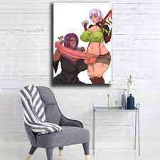 Buy Muscular Futanari Penis Size Difference Poster Decorative Painting  Canvas Wall Art Living Room Posters Bedroom Painting 08x12inch20x30cm  Online at Lowest Price in Ubuy India. B09S6NSCH8