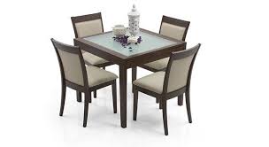 Abbot Expandable Dalla 4 Seater Dining Table Set 4 Seater Dining Table Dining Table Four Seater Dining Table