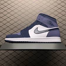 Jordan 1 obsidian this page will feature our collection of shirts with designs in the obsidian 1s jordan retro theme and colorway. Air Jordan 1 Mid Obsidian Sanded Purple Fusshandler Air Jordan 1 Mid