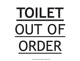 Sign orders over $100 ship ups/expedited 2nd day for free. Printable Toilet Out Of Order Sign Free Printable Signs