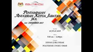 Maklumat berkaitan unit kebudayaan politeknik ungku omar. Majlis Anugerah Ketua Jabatan Jka Puo Sesi Jun 2018 Youtube