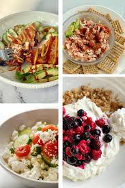 7 Low Effort, High Protein Work From Home Lunches I'm Actually Eating -  Moderately Messy RD