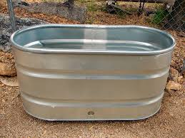 Arizona Vegetable Fruit Gardening Livestock Water Trough Water Trough Galvanized Water Trough