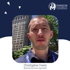 Christopher Freire is a Business Support Specialist with the Manhattan  Chamber of Commerce, serving business owners and entrepreneurs located east  of 5th Avenue, from 89th Street to 23rd Street. He ...