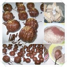 Voici Des Truffes Au Nutella Sans Cuisson Avec Des Gaufrettes Et De La Poudre D Amande Recette De Truffe Facile Rapide Nutella Recette Gaufrette Truffe Recette