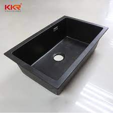 And solid surface sink are popular for many of the same reasons. China Anti Scratch Black Kitchen Bathroom Corian Sink China Quartz Stone Sink Grey Quartz Sink