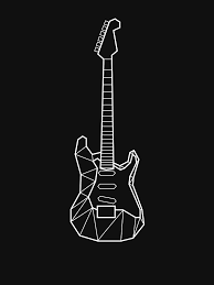 Polygon Electric Guitar Design Essential T Shirt By Gerald Waters In 2021 Electric Guitar Design Guitar Design Electric Guitar Art