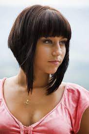 Lorrie Thick Hair Styles Bob Hairstyles Inverted Bob Haircuts