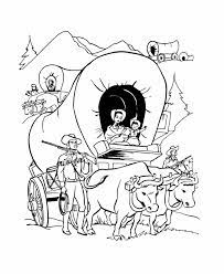 Chug along with this train activity color page! Wagontrains On The Oregon Trail Us History Coloring Pages Coloring Pages Detailed Coloring Pages Train Coloring Pages