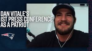 Fullback Dan Vitale's 1st Press Conference as a Patriot