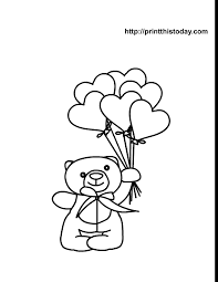 Search results for balloon includes balloon coloring pages, balloon coloring books, balloon printable coloring pages for kids. Teddy Bear Heart Coloring Pages