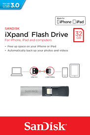 Sandisk Ixpand Flash Drive 32gb For Iphone And Ipad Black Silver Sdix30c 032g Gn6nn Newest Version Sandisk Ixpand Sandisk Usb