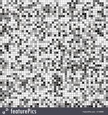 Sanxenxo in black and white motif. Illustration Of Black White And Grey Tiles