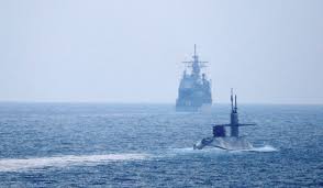 uss georgia transits strait of hormuz