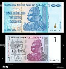Image result for zimbabwe billion dollar note