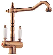 Robinet Melangeur Bronze A Bec Coude De Style Retro Vintage Crbme003 Cuisissimo Cuisine Campagne Chic Robinet Melangeur Robinetterie Cuisine